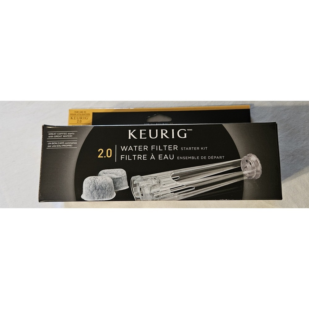 New Keurig 2.0 Water Filter Starter Kit OEM Genuine Hot Brewers Sealed